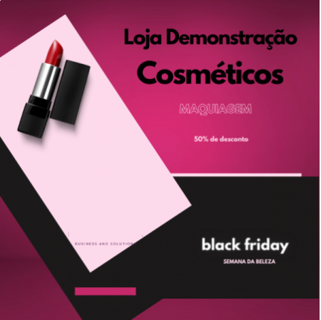 Loja Demonstração Cosméticos 